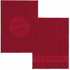FC Bayern München Geschirrtuch Bordeaux 2er-Set Handtuch 50x100cm FC Bayern Shop