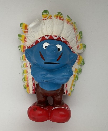 Schleich schlumpf indianer - schlumpf,
