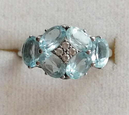 Antik silber ring - silber,