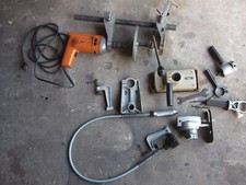 Handbohrmaschine Mansfeld DDR mit Ständer ZBS 250 und Zubehör für den Heimwerker