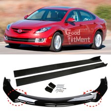 Glänz Frontspoiler Spoilerschwert Spoilerlippe + Seitenschweller Für Mazda 6 GJ