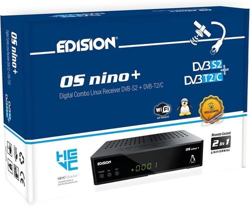 Edision nino dvb s2 - nino+, dvb-s2