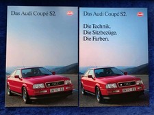 AUDI Coupe S2 Prospekt 7.1992