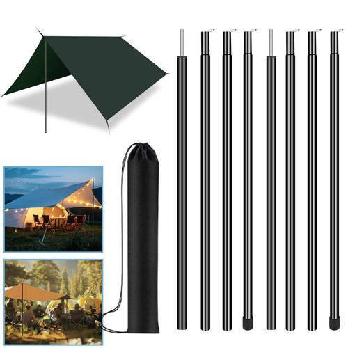 Zeltstangen tarpstangen stahl - zeltstangen,