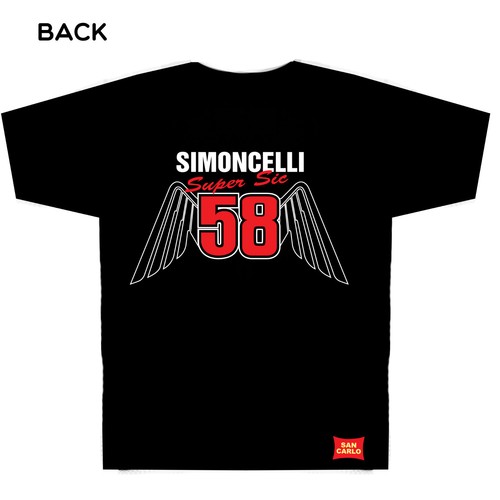 Marco simoncelli wings - simoncelli, 58