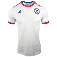 Adidas Chile Away Trikot La Roja Nationalmannschaft 2021/2022 Gr. M Weiß