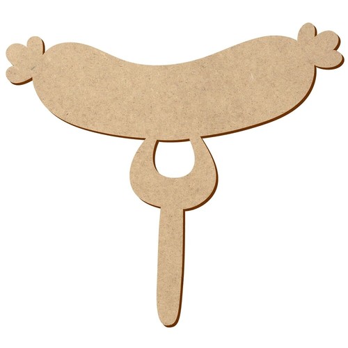 Mdf weißwurst deko - weißwurst,