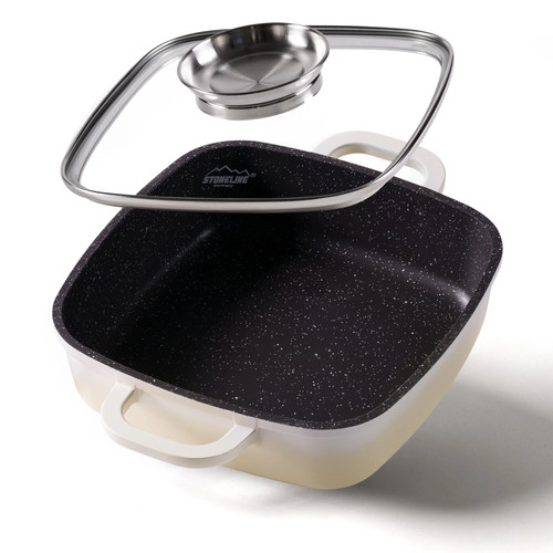 Stoneline servierpfanne eckig - stoneline,