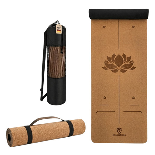 Kork yoga matte - yoga, fitness