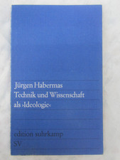 Jürgen Habermas "Technik und Wissenschaft"