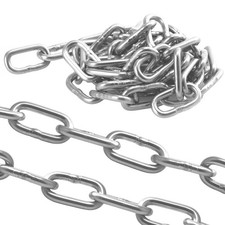 Kette kurzgliedrig Edelstahl