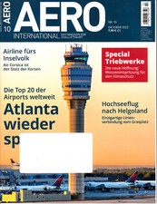 AERO International  Ausgabe 10/2022 - Das Magazin der Zivilluftfahrt