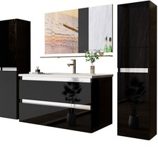 Badmöbel set Hochglanz 6 Tlg