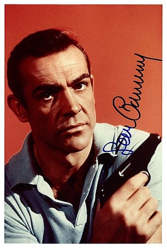 Sean connery autogramm - connery, ++autogramm++