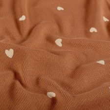 0,50 m Rippjersey gemustert