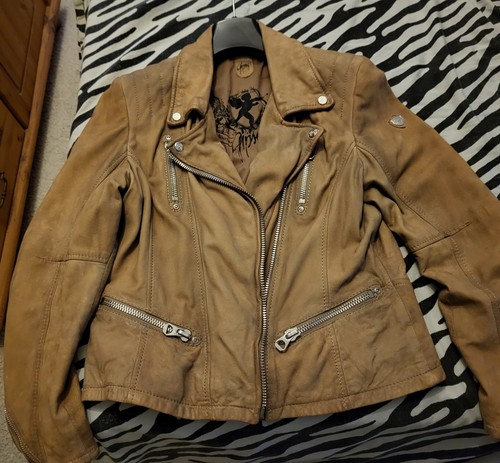 Gipsy lederjacke cognac - lederjacke,