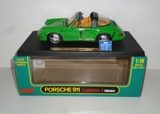 ANSON / MODELLAUTO / PORSCHE 911 CARRERA 2 TARGA / 1:18 / grün / #1466#