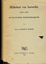 Barth, Hildebert v. Lavardin
