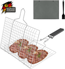Fisch und grillkorb edelstahl - und,