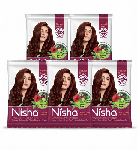 Nisha naturbraun haar henna - nisha, haar-henna