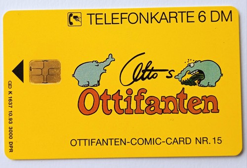 Telefonkarte comic otto s - , otto's