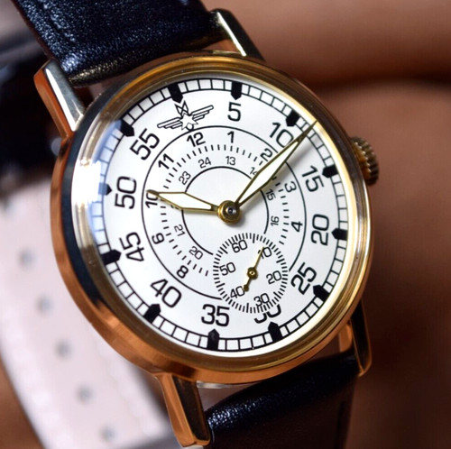 Sowjetische vintage armbanduhr - sowjetische,