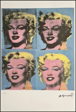 ANDY WARHOL * Marilyn Monroe * signed lithograph * Kunstdruck * limited # xx/100