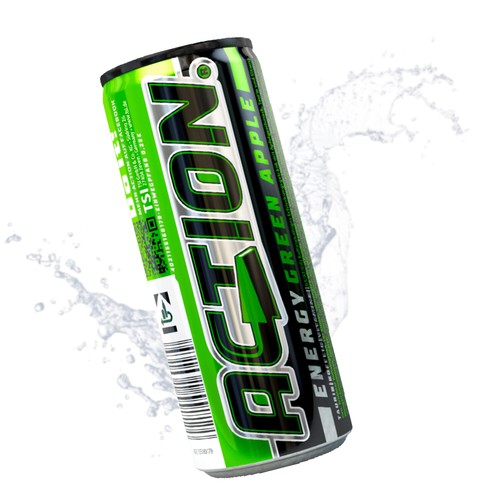 Action green apple - green, x
