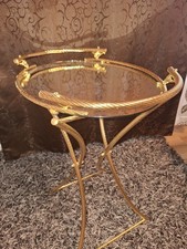 Runder beistelltisch glam mat - runder,