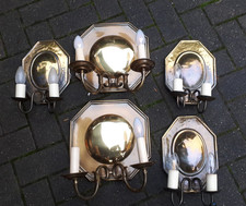 5 Stück - antik messing wandlampe flurlampe lampen