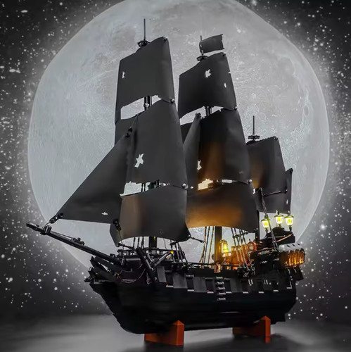 Moc komplettset black pearl - black,