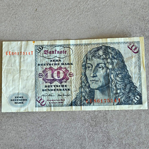 Deutsche mark dm schein - 10,