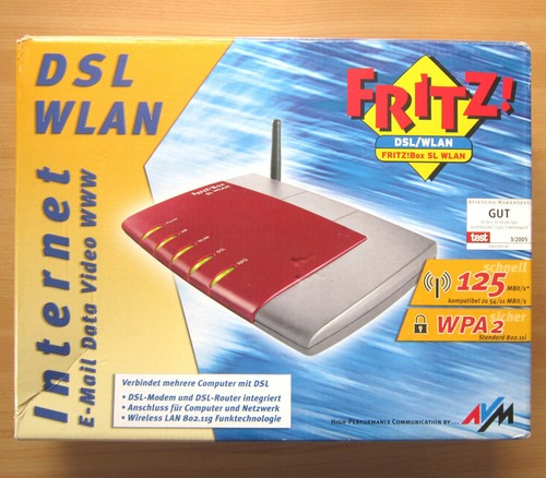 Fritz box wlan router - fritz!box,
