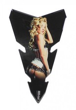 Tank pad 3D motorcycle sticker