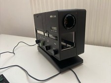 Braun D300 Diaprojektor mit Tasche+Fernbedienung ohne Diaschiene und Stromkabel