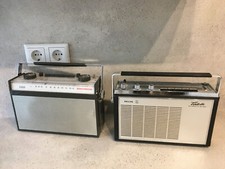 2 x Kofferradio Philips - SABA Als Defekt