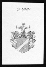 1829 - Weber Wappen Adel coat