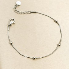 Damen Armband Armkette Silber