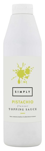 Simply pistachio topping sauce - simply,