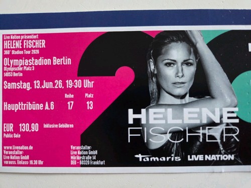 Helene fischer konzert ticket - konzert,