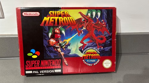 Super metroid big box - box, snes