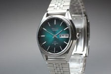 Vintage 1974 [Exc+4] Seiko Lord Matic 5606-8050 grün Automatik Kanji Herrenuhr