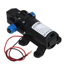 60W Wasserpumpe Selbstansaugende Pumpe 12V Hochdruckpumpe Membranpumpe Yacht Neu