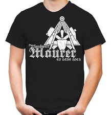 Maurer shirt bau zunft - maurer, |