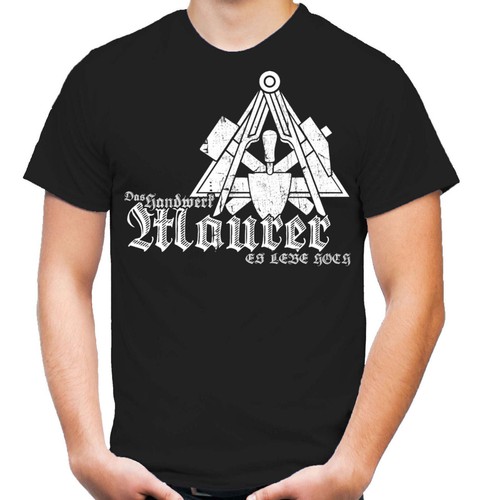 Maurer shirt bau zunft - t-shirt, |