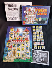 DAS GEISTERSCHLOSS Gedächtnis- Memory- Spiel 1990 Schmid Spiele vollständig TOP