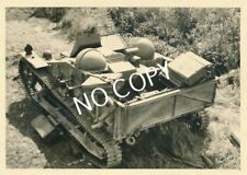 Foto WK II Panzer Schlepper