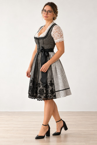 Neu dirndl teilig schwarz - dirndl,