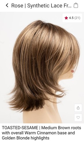 Neu perücke rose von - perücke, envy