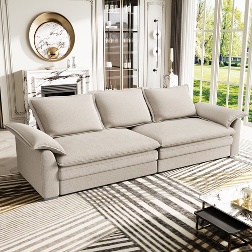 Sofa sitzer chenille couch - ,